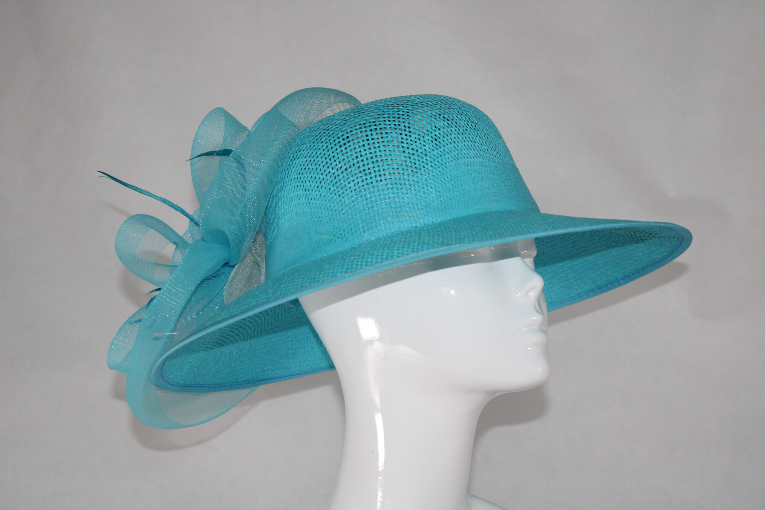 Jennifer Bespoke hat hire choose a hat that makes you look and feel